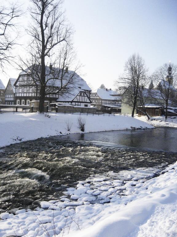 Apartmán Goldberghaus Großschönau Exteriér fotografie
