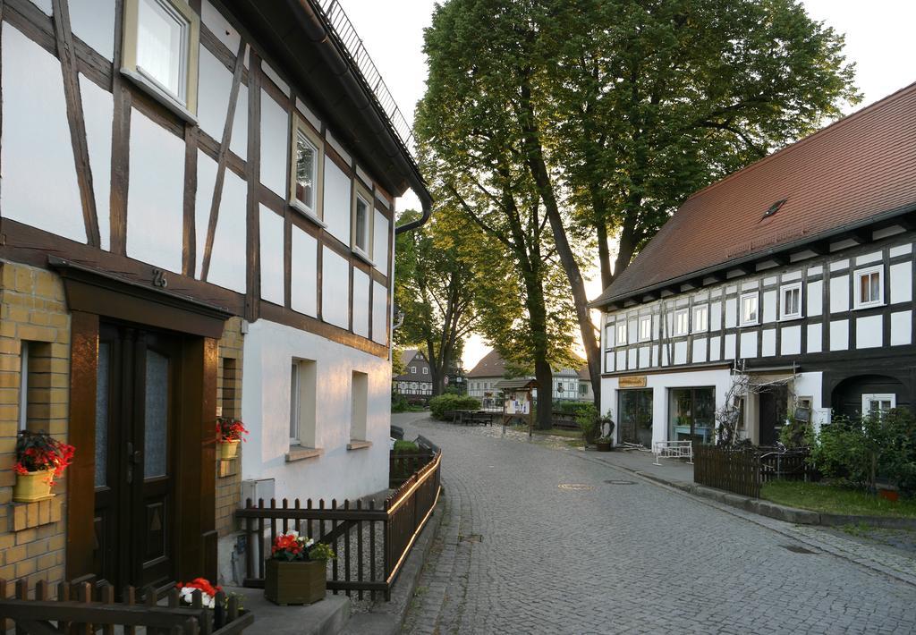 Apartmán Goldberghaus Großschönau Exteriér fotografie